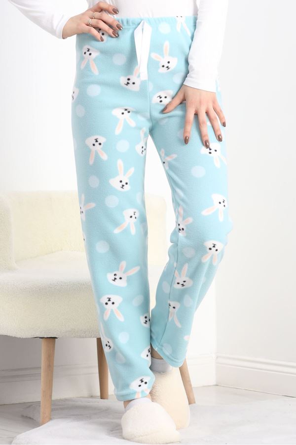 Polar Kumaş Pijama Altı Mint - 20789.1287.