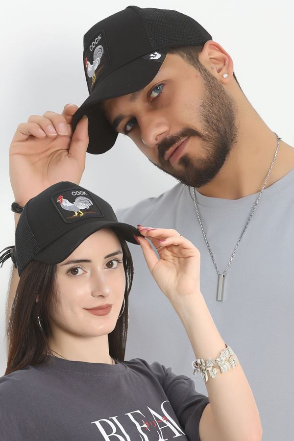 Nakışlı Şapka Cockerel - 70017.1736.