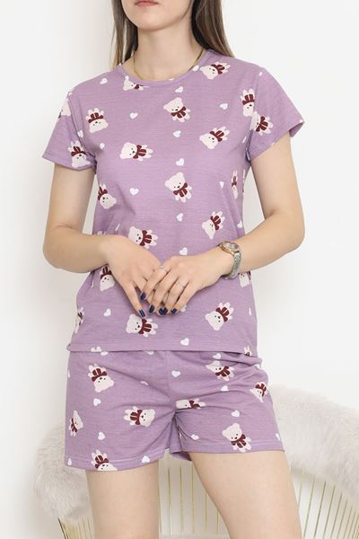 Şortlu Pijama Takımı Koyulila - 390.1287.