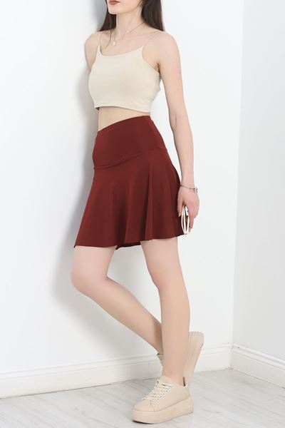 Şortlu Etek Bordo - 50356.316.