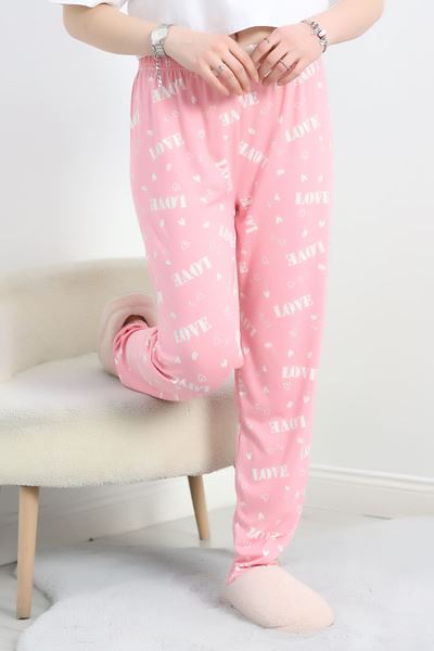 Milan Kumaş Pijama Altı Pembebeyaz - 50384.1929.