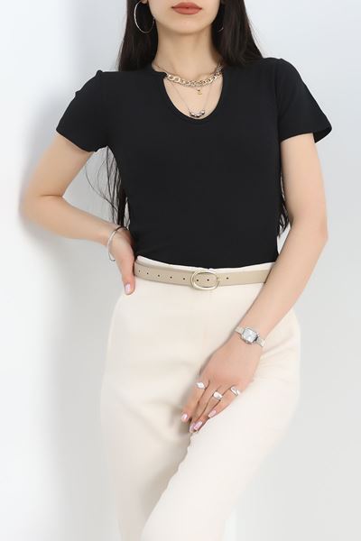 Aksesuarlı Kaşkorse Body Siyah - 70052.599.